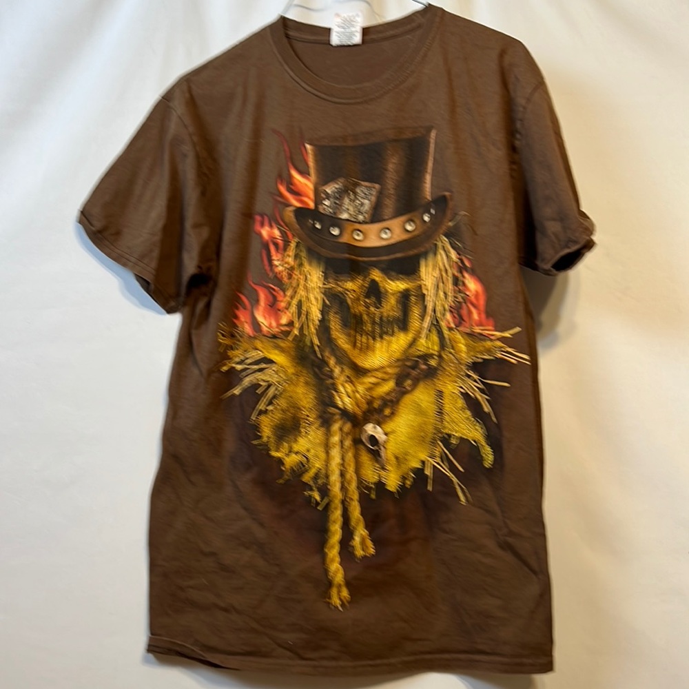 Happy Halloween scarecrow t-shirt